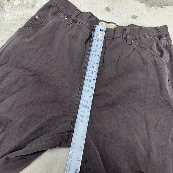Cabelas Casuals‎ Mens Work Pants Carpenter Brown Cotton Size W36 L32 - Picture 5 of 10